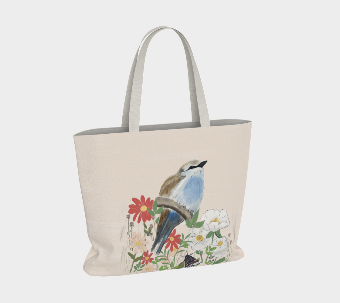 Evening in the meadow - Large Tote